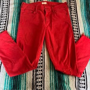 Mother Jeans Looker Ankle Frey